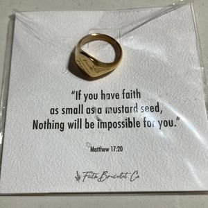 Faith Bracelet Co. Faith over Fear Ring